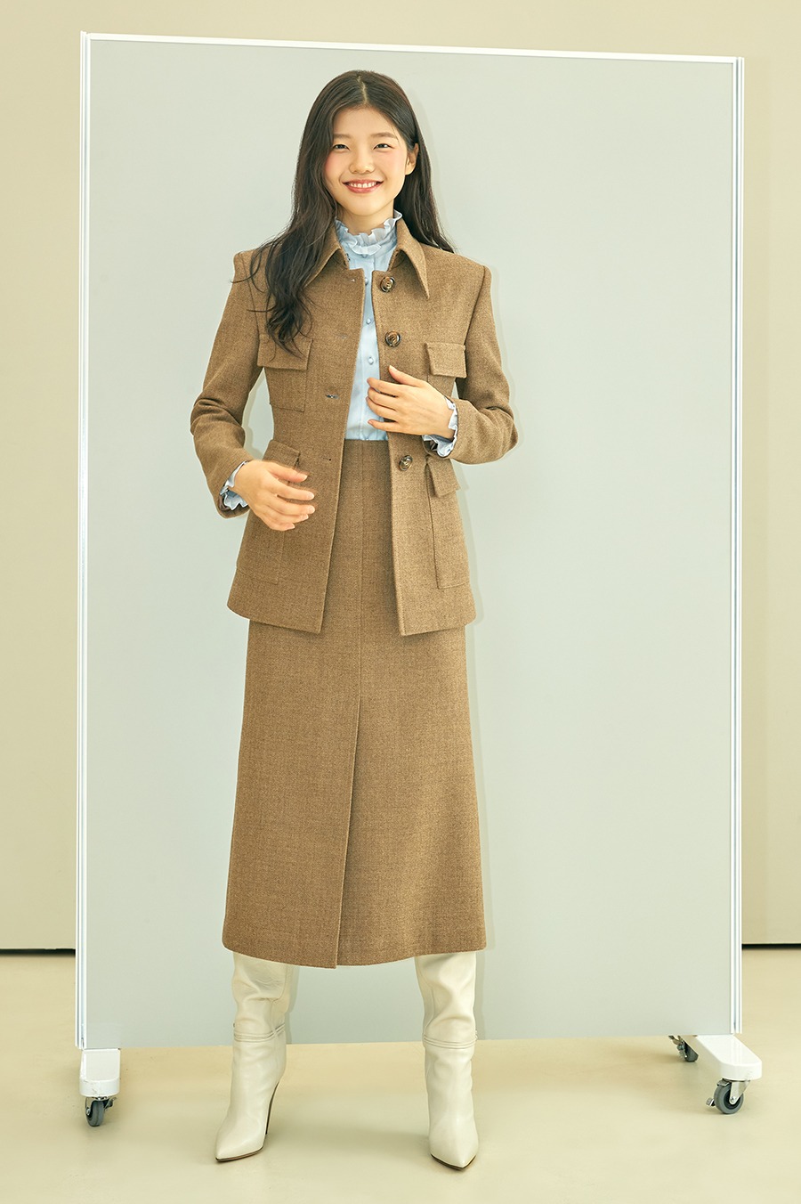 No.6 Jacket in Brown