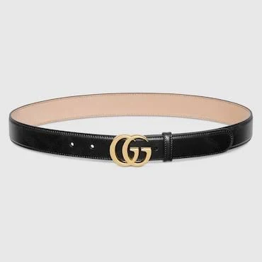 Gucci GG Marmont Leather Belt