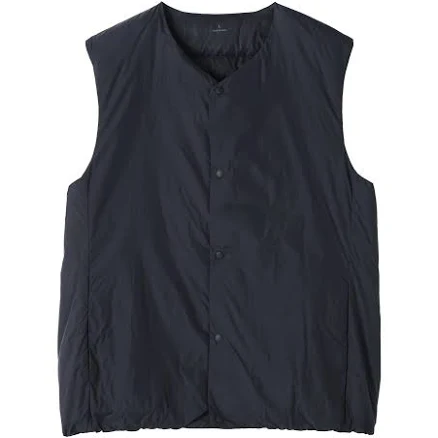 MUJI Men's Lightweight Down Collarless Vest