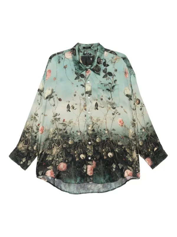 Floral-print Shirt