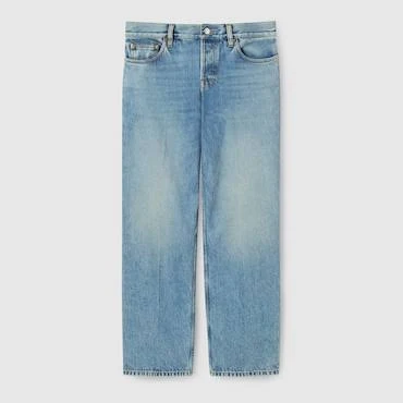Gucci Straight Fit Denim Pants