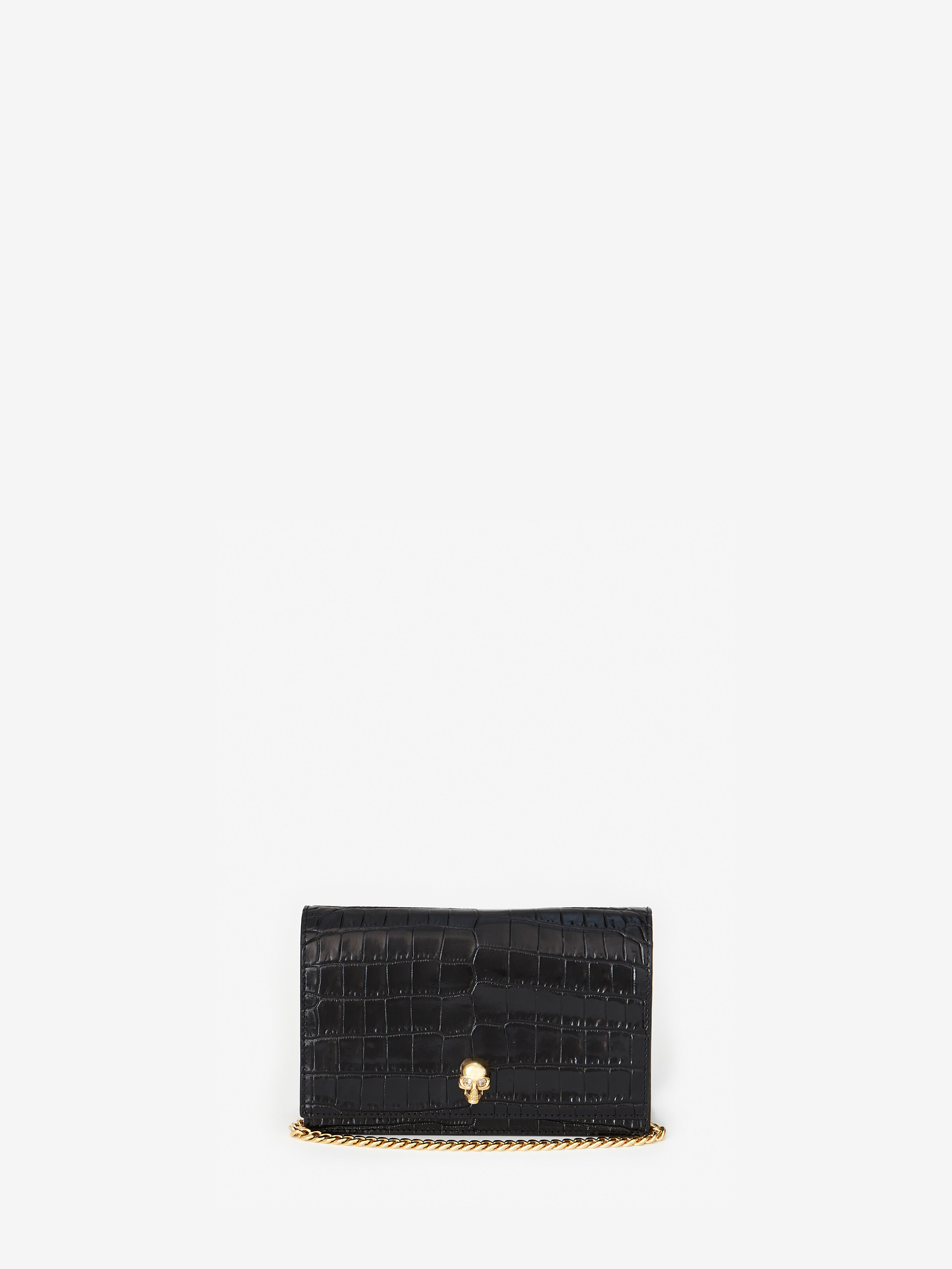 Small Skull Lock Shoulder Bag