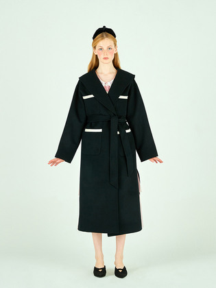 Sailor Collar Handmade Coat