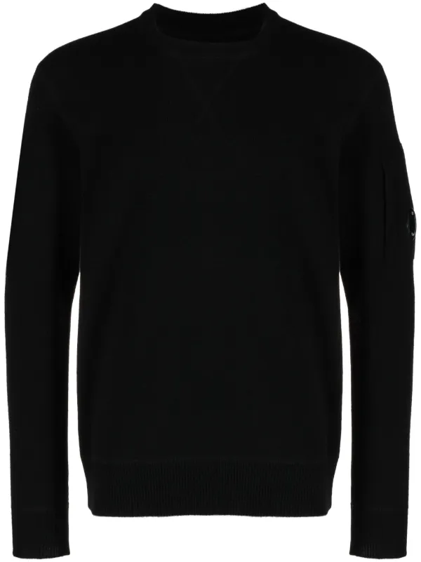 Lens Detail Crew-neck Jumper