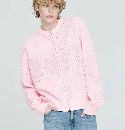 W Concept Men's Zip-Up Cardigan