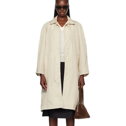 Nothing Written Urban Nylon Trench Coat