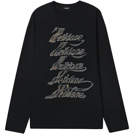 We11done Women's Printed Long-Sleeve T-Shirt