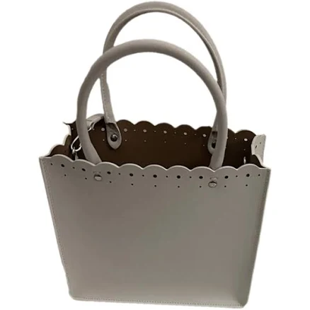 Alaïa White Leather Garance B 16 Tote BagAlaïa White Leather Garance B 16 Tote Bag