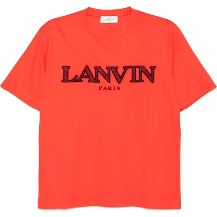 LANVIN Men's Embroidered T-shirt