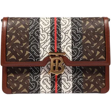 Burberry Women's TB Monogram Stripe Crossbody Bag