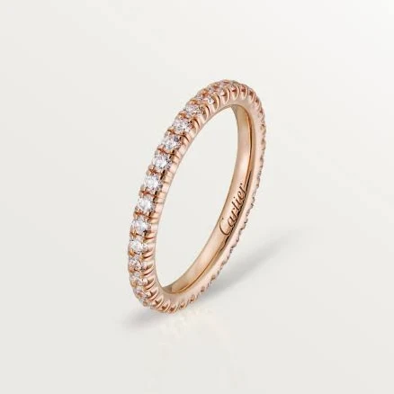 Woman Cartier Etincelle de Cartier wedding band 2 mm width