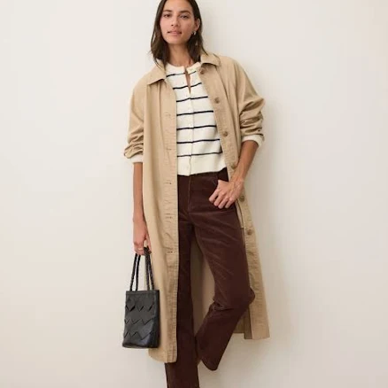 Marine Layer Women's Hayes Twill Trench Coat
