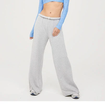 Aerie OFFLINE OTT Fleece Super Wide Leg Pants