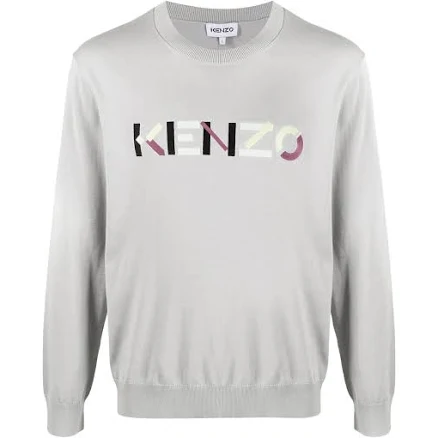 Kenzo Men's Logo-embroidered Jumper
