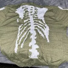 Kapital Green Skeleton Sweater