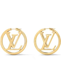 Louis Vuitton Louise Hoop GM EarringsLouis Vuitton Louise Hoop GM Earrings