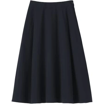 Broadcloth Flared Skirt