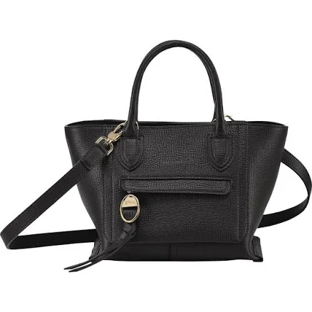 Longchamp Small Mailbox Leather Top Handle Bag