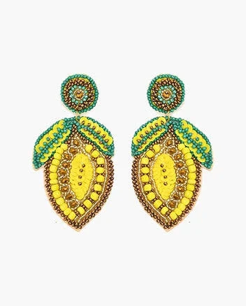 Alicia DiMichele Positano Lemon Earrings
