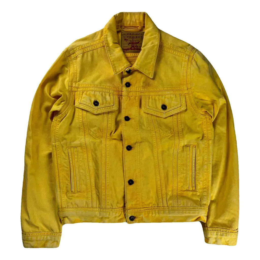 Yellow Denim Jacket