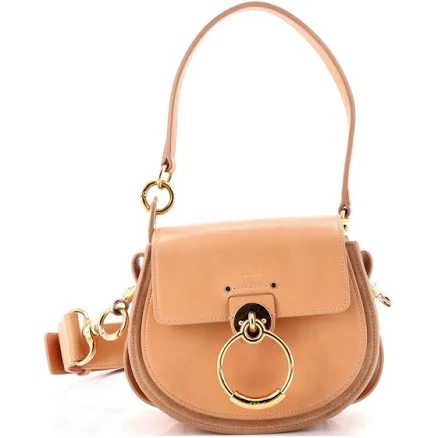 Chloe Tess Leather Shoulder Bag