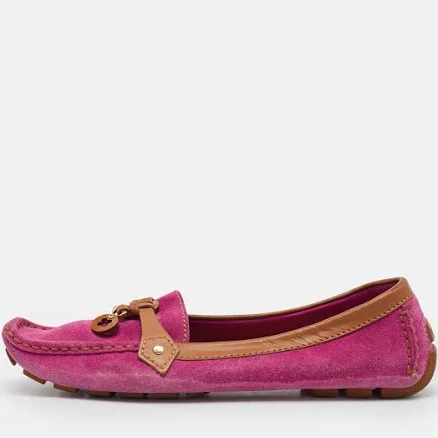 Louis Vuitton Women's Suede Loafers