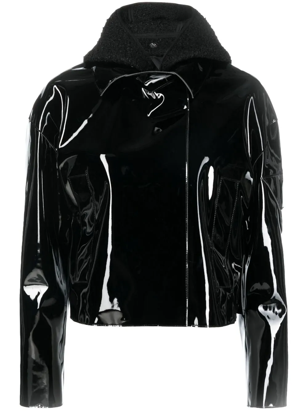 Zip-fastening Long-sleeve Jacket