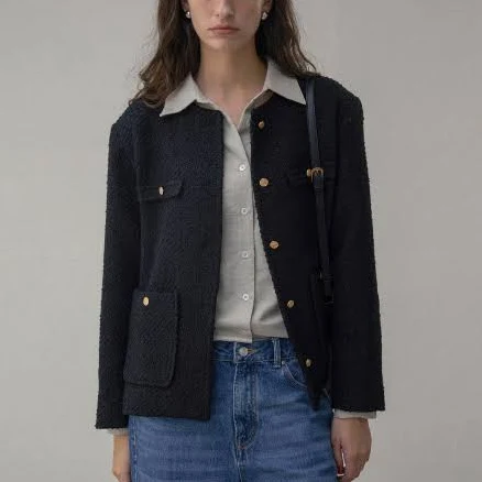 SIYAZU SIOT4114 Catherine Oversized Tweed
