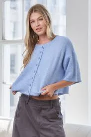 Lou Cardigan - Blue / L