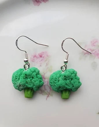Broccoli Earrings