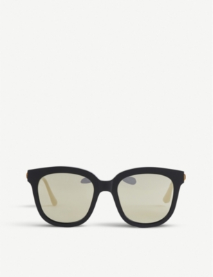 GENTLE MONSTER - Absente-01(2M)GD acetate square-frame sunglasses