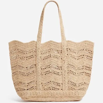 Vanessa Bruno Raffia L Cabas Tote