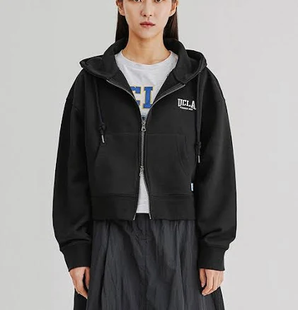 UCLA Basic Hooded Zip-up Jacket