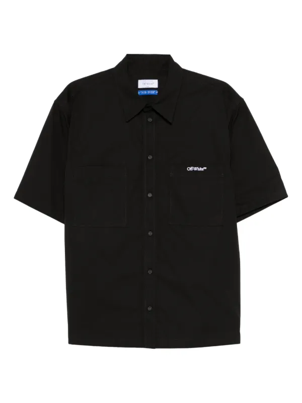 Logo-embroidered Shirt