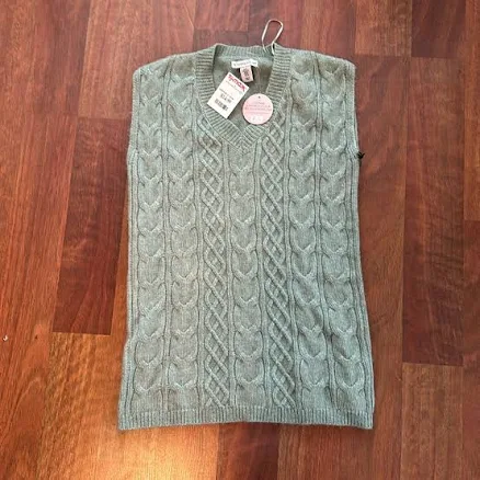 Sincerly Jules Cable Knit Sweater Vest