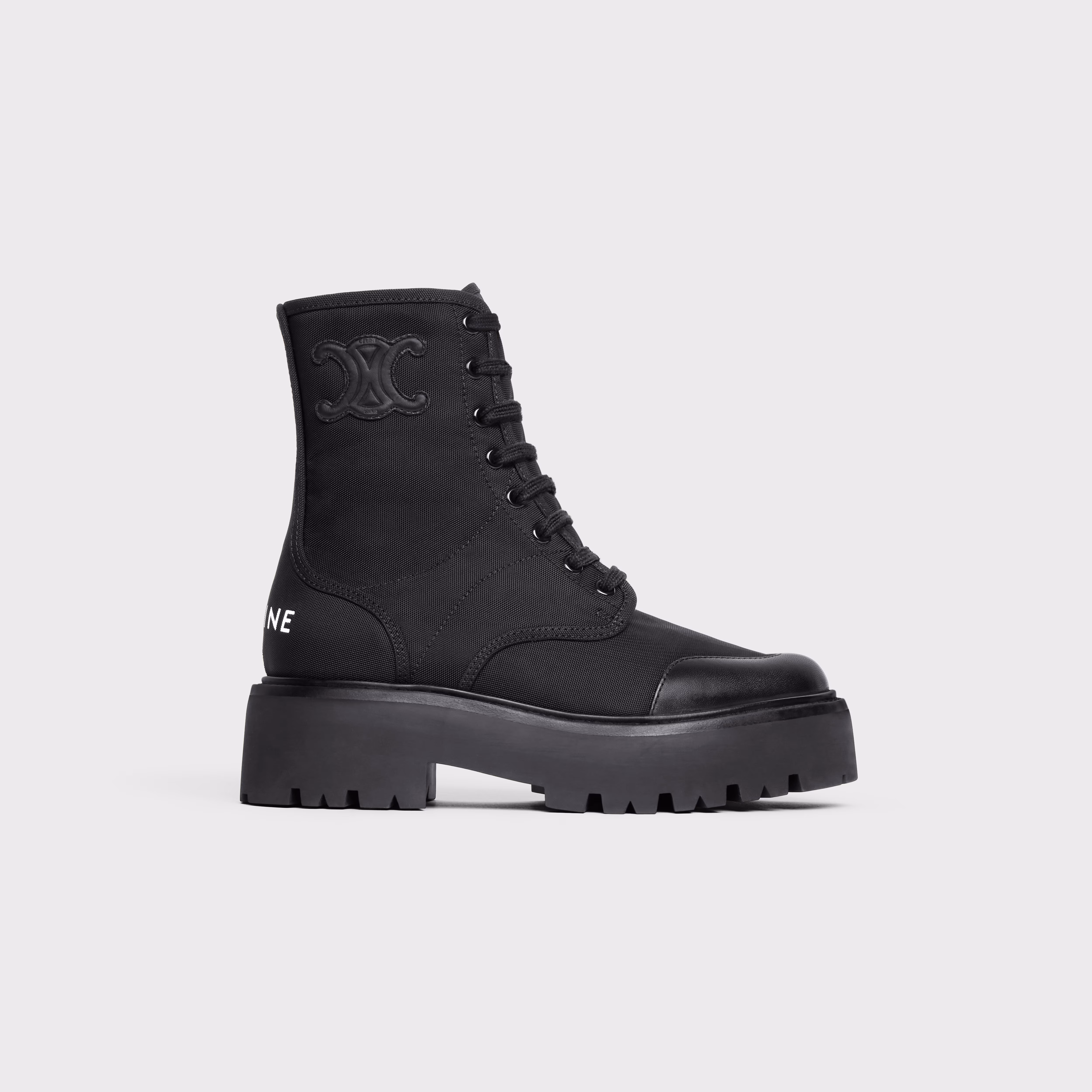 Bulky Laced Up Boot