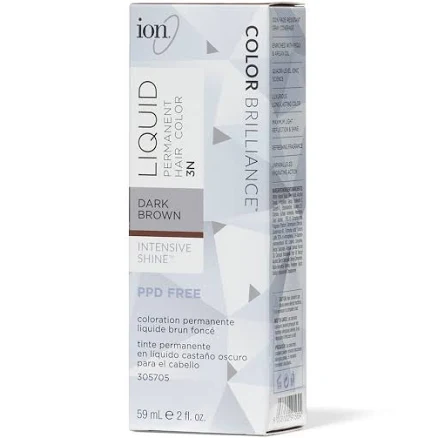 Ion 3N Dark Brown Permanent Liquid Hair Color
