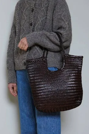 Italy Cowhide Leather Triple Jump Bamboo Bag