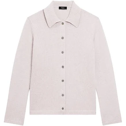 Theory Women's Cashmere Button-Front Shirt