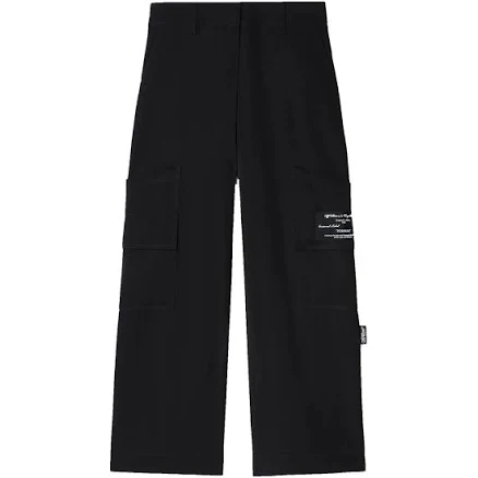 Off-White Female Toybox Wool Cargo Pants