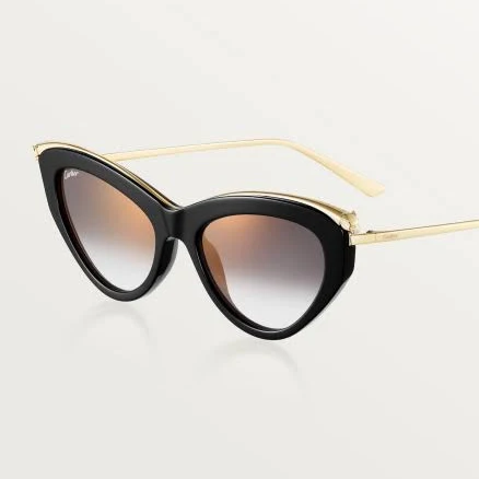 Cartier Panthère de Cartier Metal Sunglasses