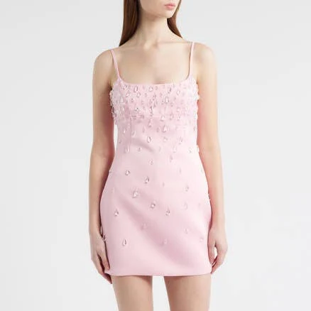 Delfi Collective Diane Crystal Embellished Cocktail Minidress