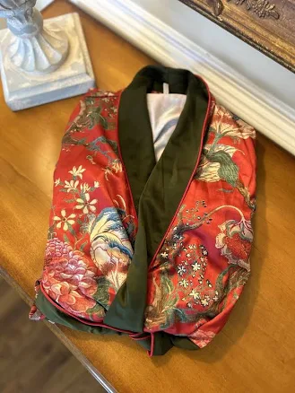 Pottery Barn Dahlia Robe Size Small Open Box Read