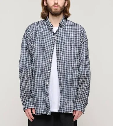CARGOBROS CB PLAid WRINKLE Check Shirt