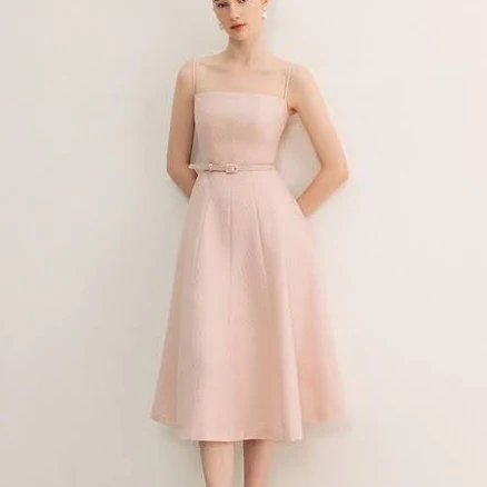 BAU by Bride And You Sleeveless Flared Long Dress