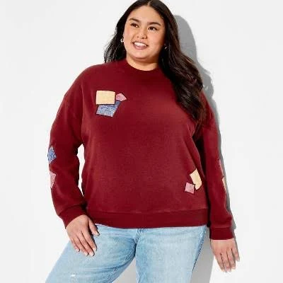 Bandana Patch Crewneck Sweatshirt
