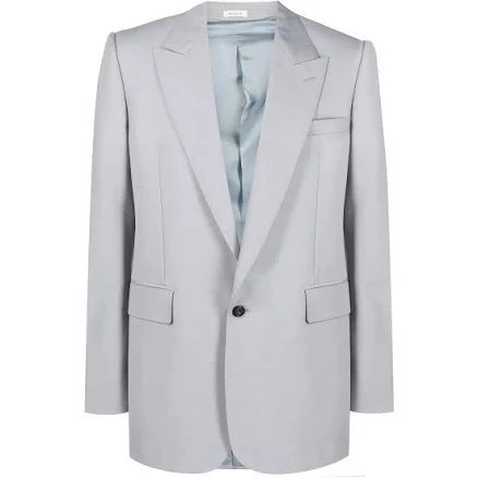 Alexander Mcqueen Peak-lapels Single-breasted Blazer
