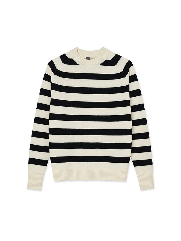 Striped Crewneck Pullover