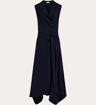 Ferragamo Women Viscose Stretch Cady Long Dress