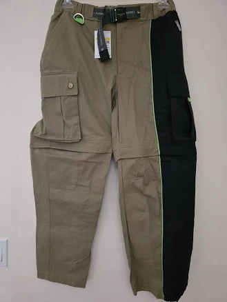 Nike X Feng Chen Wang Cargo Men's Pants 'khaki' Dv4004-255, Size S